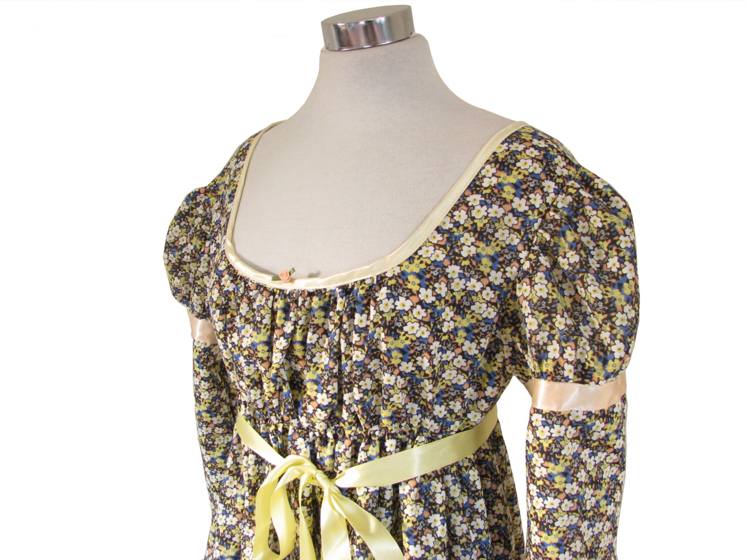 Ladies 19th Century Jane Austen Regency Day Costume Size 14 - 16 Image